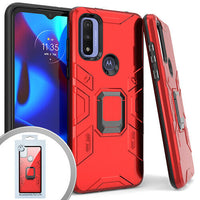 Tempered Glass / Advanced Stand Cover Case For Motorola Moto G Pure XT2163DL