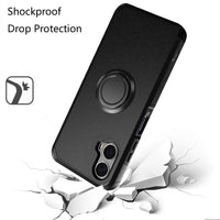 Tempered Glass / Shockproof Ring Cover Phone Case For Motorola Moto G 5G 2024