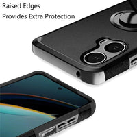 Tempered Glass / Shockproof Ring Cover Phone Case For Motorola Moto G 5G 2024