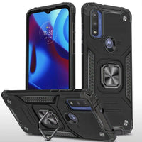 Tempered Glass / Robust Hybrid Cover Case For Motorola Moto G Pure XT2163DL