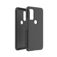 For AT&T Fusion 5G Shockproof Hybrid Cover Phone Case - MK Black